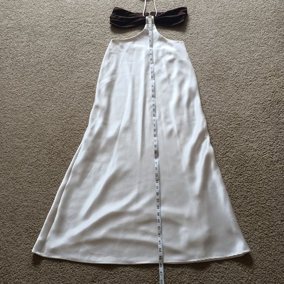 Bec & Bridge Nadia Cut Out Midi Dress - Size 12 Chocolate Ivory - Picture 8 of 12